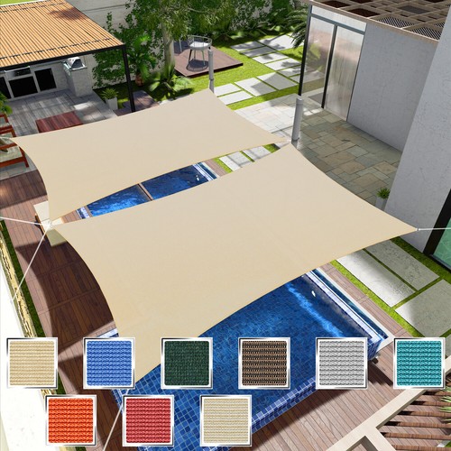 Rectangle sun shade sail - sun,