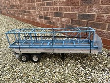 King Hauler Flatbed Trailer With Load
