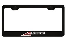 Black License Plate Frame for