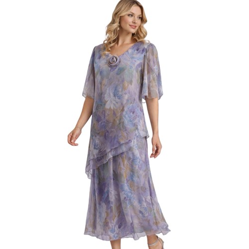 Cattiva lilac floral - dress, us