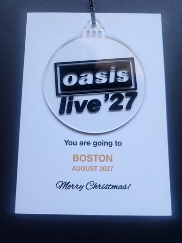 Boston oasis live - live, bauble