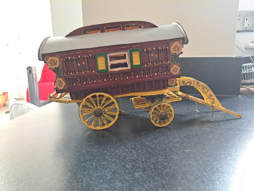 Vintage built wooden romany - ,