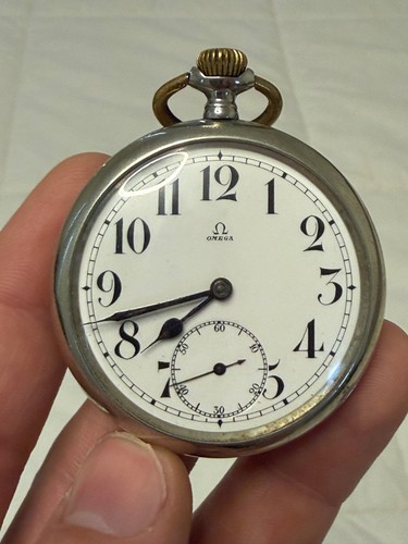 Pocket watch antique omega - antique,