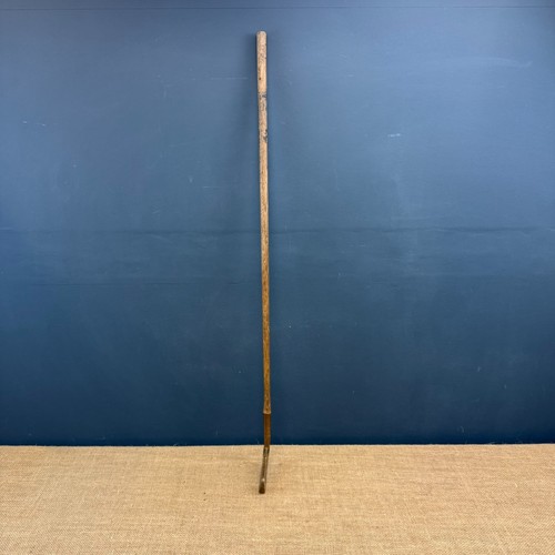 Antique hickory wood shaft - antique,