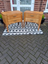 Pair of Vintage Lebus Bedside