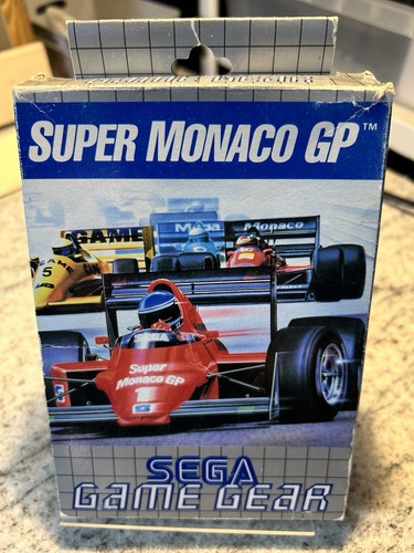 Super monaco sega game gear - super, gp