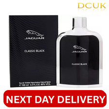 Jaguar Classic Black Eau de Toilette - 100ml Long Lasting Men's Fragrance Gift