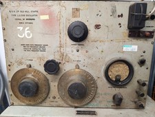 Vintage WW2 era audio oscillator test equipment, made by BSR in 1945