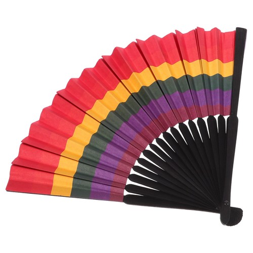 Multi color bamboo handheld - color,