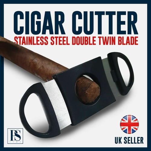 Cigar cutter stainless steel - cigar,