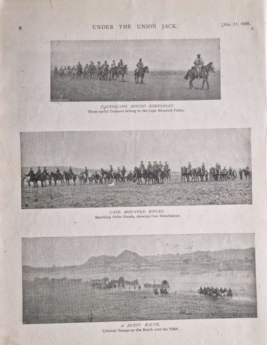 1899 print boer - boer, cape