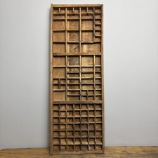 Vintage Wooden Printers Tray -