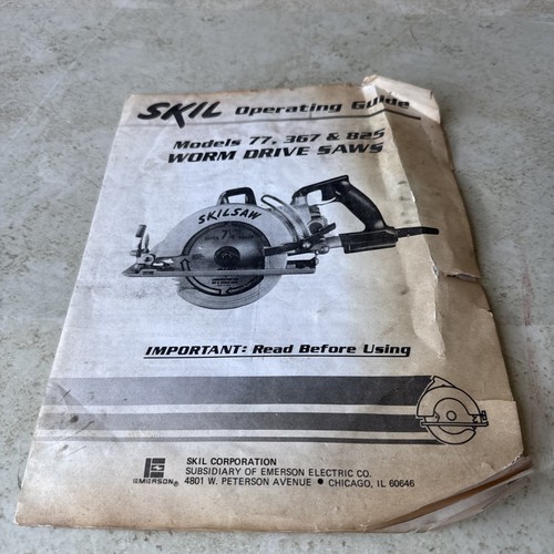 Skil operating guide circular - skil,