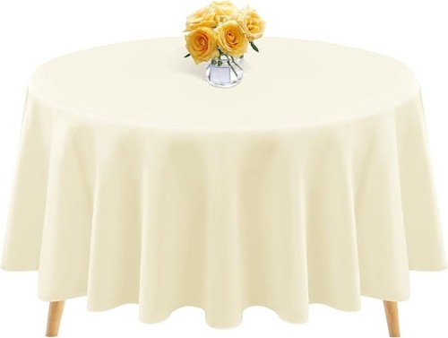 Lemon polyester table cloths