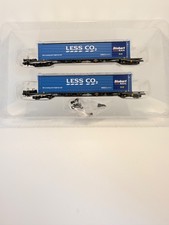 2F-053-003 Dapol N Scale IKA Megafret Wagon Twin Pack - 3368 4943 061 - 