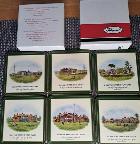 Pimpernel coasters famous - x, 6