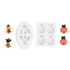 Animal Silicone Molds for Chocolate Fondant Candy Art and Cake Decorating