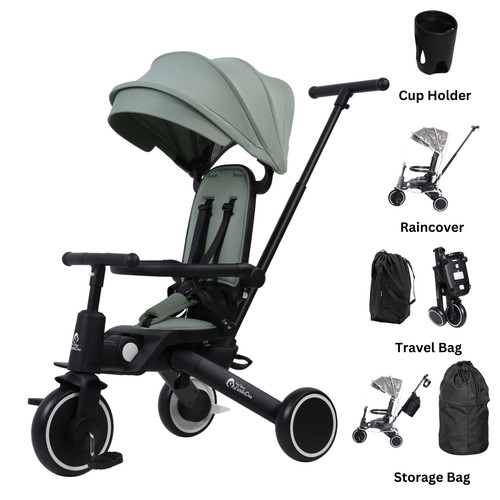 Kids foldable trike 10m - kids,