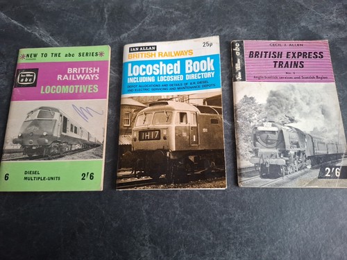 Ian allan railway books - allan,