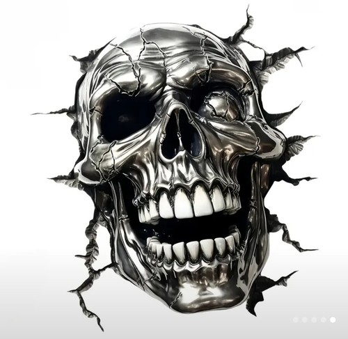 Monster zombie skull - monster,