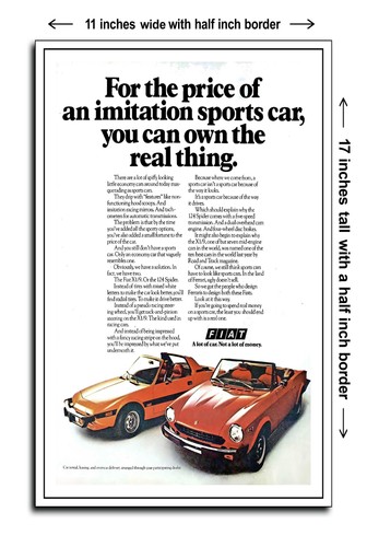 1976 fiat and 124 - and, spider