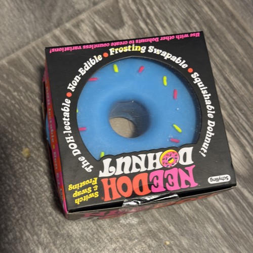 Needoh donut squishy fidget - donut,