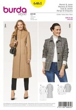 BURDA 6461 JACKET COAT MISSES