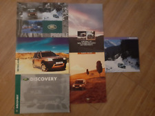 Land / Range Rover Sales Brochures x6 from 1980's, 1990's & 2000's - See Photo