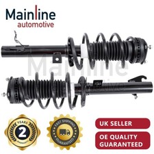 Shock Absorber Strut & Coil Spring Assembly for Ford Fiesta MK5 Front L/R SET