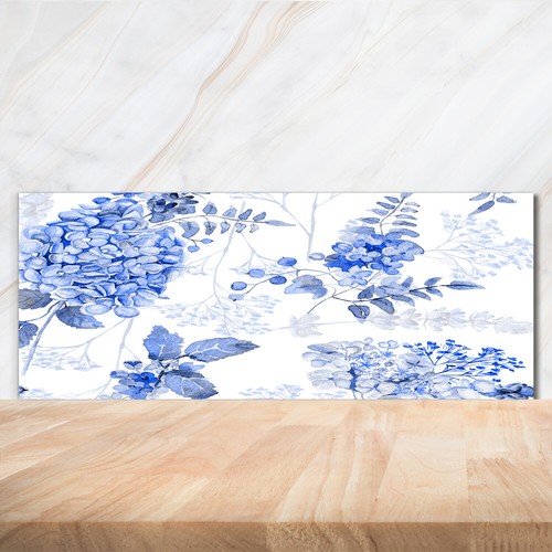 Kitchen glass splashback - kitchen,