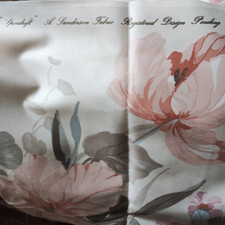 Sanderson Cotton Fabric Remnant Spindrift Large Vintage Piece 126 x 450 cm