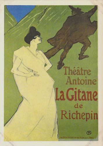 Artist postcard - artist,