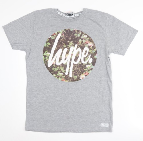 Mens size hype - mens, grey