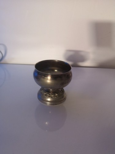 Vintage ianthe metal rose bowl - ianthe,