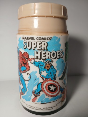 Vtg marvel 1976 metal - vtg, lunchbox