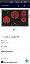 siemens 4 ring induction hob