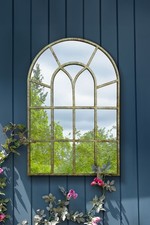 Large Rustic Metal Arched