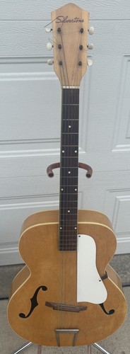 Vintage silvertone hole - silvertone, f