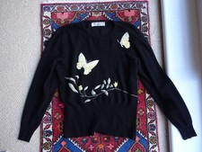 Vintage Braemar Hawick Scottish Cashmere Intarsia Jumper (Ballantyne Pringle) 14