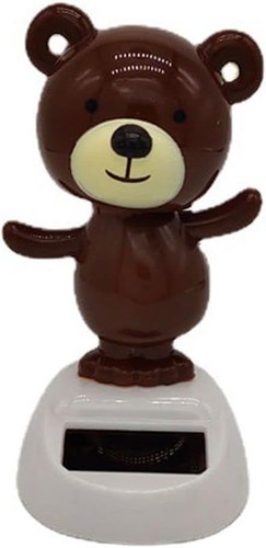 Brown solar dancing bear - solar,