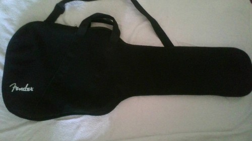 Black fender guitar - , gig