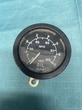 Smiths Classic Oil Pressure gauge - 52mm, mechanical, 0-100psi