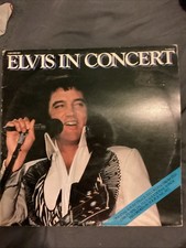 Elvis Presley in Concert Vinyl Double LP Record 33 RPM, June 19th 21st, 1977