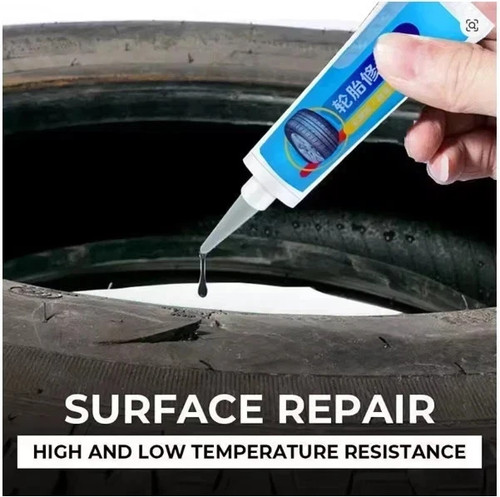 Tire repair black glue liquid - tire,