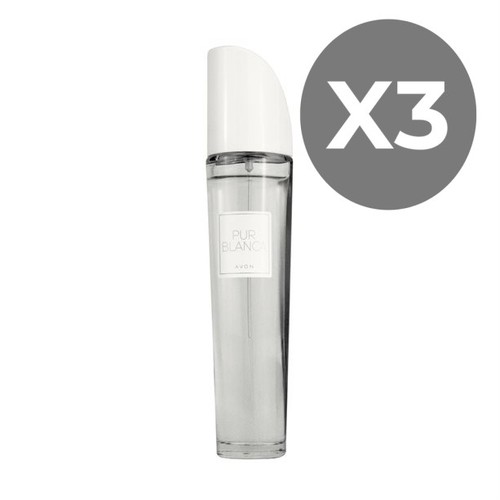 Avon pur blanca edt - 50ml, x3