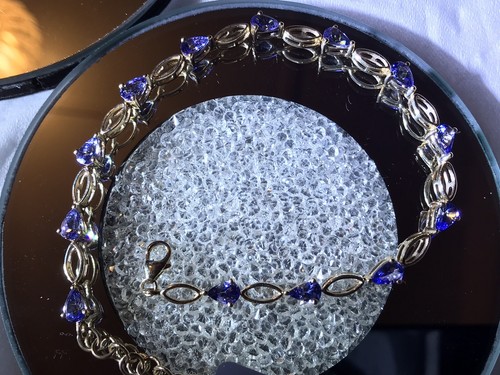 Tanzanite bracelet 04ct - bracelet, aa