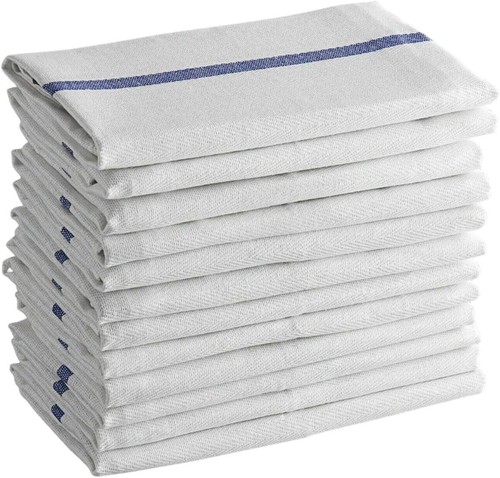 100 cotton kitchen towels - towels, set