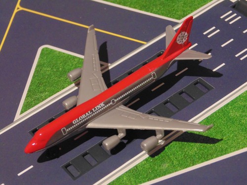 Rev red 747 plane - red, –