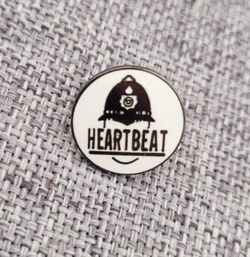 Heartbeat series enamel - tv, pin