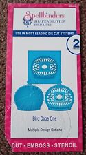Spellbinders Shapeabilities Die D-Lites, Bird Cage One Cutting Dies, S2-029